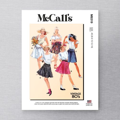 MCCALL'S - 8319 - JUPES POUR FEMME - 6-14